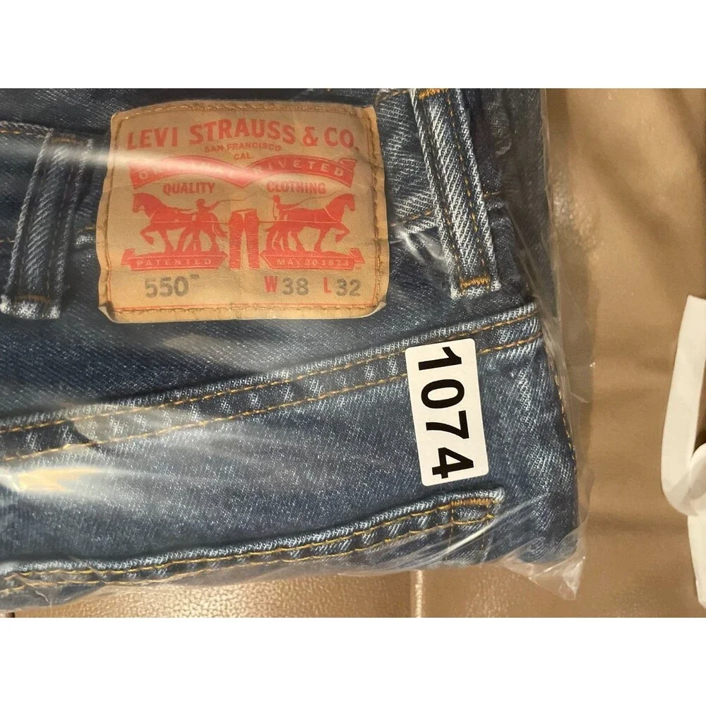 Levis 550 Jeans Mens Size 38